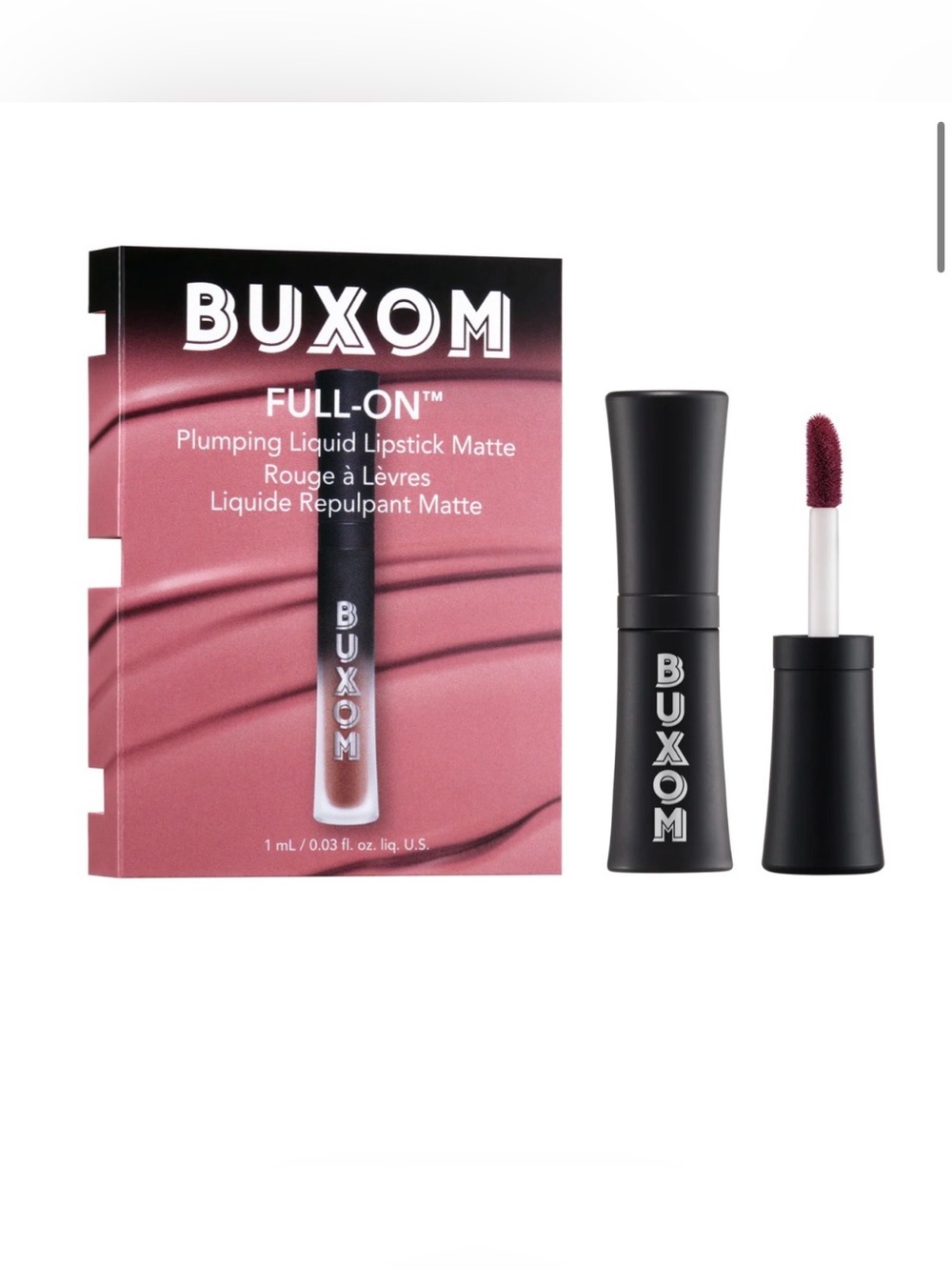 5 items x $25 Buxom Full-On Plumping Lipstick matte deluxe NWT